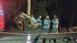 Pai e filho morrem em acidente na MS-276 em Dourados