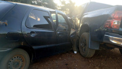 Acidente envolvendo Hilux conduzida por prefeito mata douradense em estrada