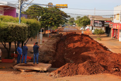 Prefeitura inicia construção de galerias pluviais para acabar com alagamento na Bela Vista