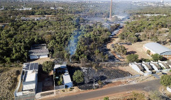 Incêndio no Parque dos Poderes foi criminoso; Polícia Civil investiga