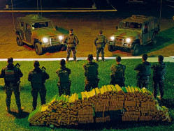 Operação Ágata do Exército apreende R$ 1,6 milhão em drogas
