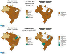 Fiocruz: 72,5% dos óbitos por SRAG estão relacionados à influenza A