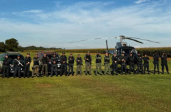 Polícia Militar divulga resultados da operação "Falcão" nas áreas rurais de MS