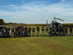 Polícia Militar divulga resultados da operação "Falcão" nas áreas rurais de MS