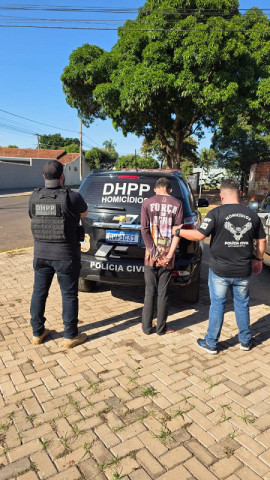 Integrante de uma facção criminosa de atuação nacional foi preso em MS (Foto: Divulgação/PC)