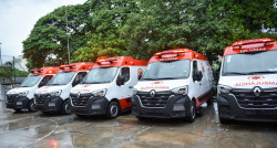 Capital deixa frota parada e gasta R$ 1,9 milhão com aluguel de ambulâncias