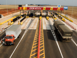 Pedágios da BR-163 em Mato Grosso do Sul terão reajuste de 5,53% a partir do dia 14