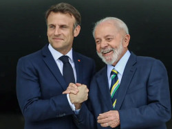 Lula pede que Macron “abra seu coração” para acordo com Mercosul