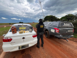 Mulher é presa com maconha em garrafas térmicas que seriam levadas à PED