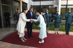 Governador e princesa do Japão estreitam laços em visita a MS