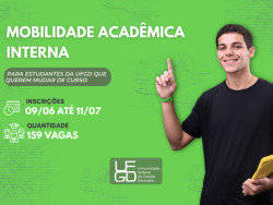 Estudantes da UFGD que desejam mudar de curso têm até julho para solicitar mobilidade