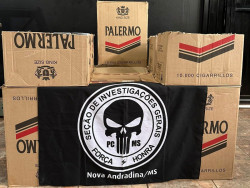 Polícia Civil flagra homem com 7,4 mil maços de cigarros em MS