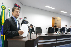 Marçal apresenta emendas e faz prestação de contas do mandato