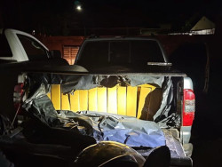 PF e Senad do Paraguai apreendem 2,3 toneladas de droga em depósito na fronteira