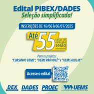 Uems lança Edital simplificado de Bolsas Pibex para atuar em projetos institucionais