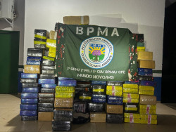 Polícia Militar Ambiental apreende 1,6 tonelada de maconha em Mundo Novo