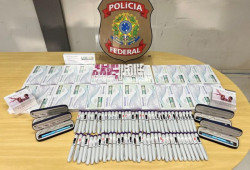 Passageiro é preso no aeroporto de Ponta Porã com "canetas emagrecedoras"