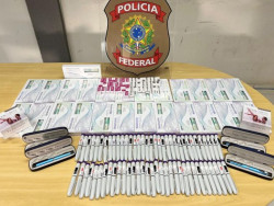 Passageiro é preso no aeroporto de Ponta Porã com "canetas emagrecedoras"