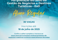 Abertas inscrições para pós em Gestão de Negócios e Turísmo