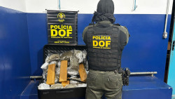 DOF prende em Ponta Porã mulher que seguia com drogas para São Paulo