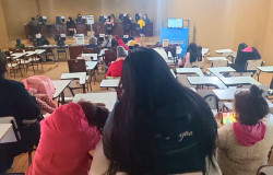 Mesmo no frio, famílias buscam atendimento no mutirão do Cadastro Único