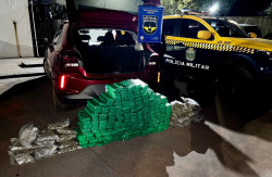 Polícia Militar Rodoviária apreende carga de droga avaliada em R$ 446 mil