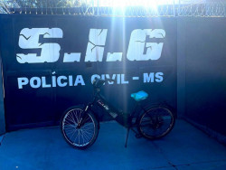 Polícia recupera bicicleta elétrica e apreende adolescente em investigação de roubo
