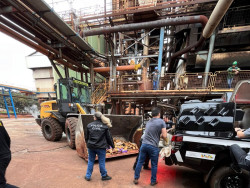 Quase uma tonelada de drogas é incinerada pela Polícia Civil