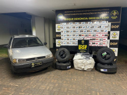 Contratado por R$ 800, homem é preso pelo DOF com produtos do Paraguai