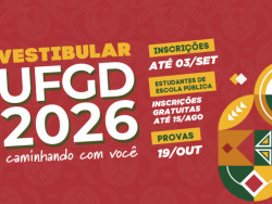 UFGD realiza inscrições para o Vestibular 2026 a partir desta terça-feira