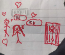 Vítima de abusos, menina de 10 anos pede socorro com desenho e estuprador é preso