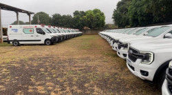 Governo entrega veículos e ambulâncias para reforçar saúde em 40 municípios