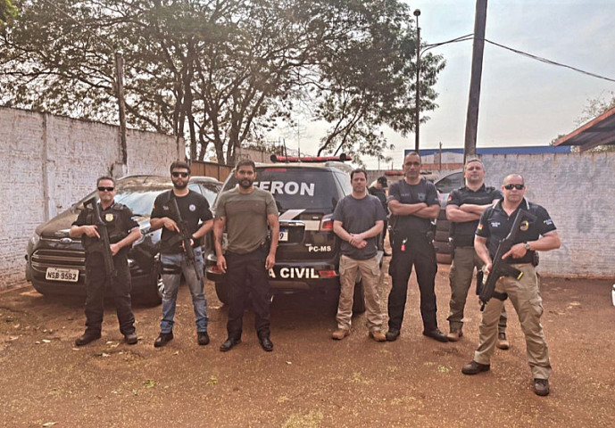 Policiais do Rio Grande do Sul recebem instruções da Defron (Imagem: Defron)