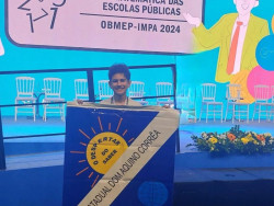 Estudante de MS conquista medalha de ouro na Olimpíada Brasileira de Matemática