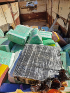 Polícia Militar apreende 7,5t de maconha escondidas em carga de milho