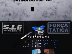 Ação conjunta da polícia prende traficante com 12 condenações somando pena de 50 anos