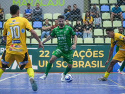 Juventude AG perde para Chapecoense e segue sem vencer no Brasileiro de Futsal