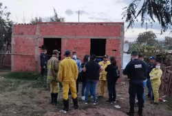 Corpo de mulher e de feto são encontrados carbonizados em Pedro Juan