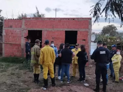 Corpo de mulher e de feto são encontrados carbonizados em Pedro Juan