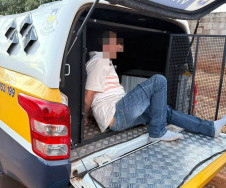 Homem que ameaçava atear fogo na casa da irmã é preso pela Patrulha Maria da Penha