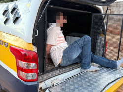 Homem que ameaçava atear fogo na casa da irmã é preso pela Patrulha Maria da Penha