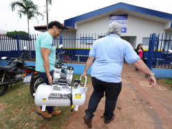 Posto de Saúde do Parque do Lago II recebe compressor odontológico