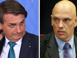 Moraes diz que Bolsonaro confessou extorsão contra Justiça brasileira