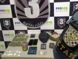 Dois homens são presos por tráfico de drogas no centro