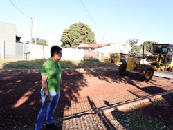 Entorno do Posto de Saúde do Altos do Indaiá recebe asfalto e acessibilidade
