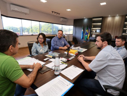 Acessibilidade é tema de reunião de Marçal com diretores do Crea-MS