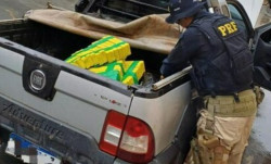 Dupla é presa com quase 300 quilos de maconha na BR-060 em Sidrolândia