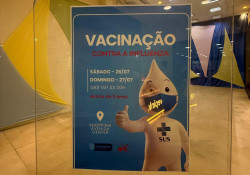 Prefeitura leva vacina contra a Influenza ao shopping no fim de semana