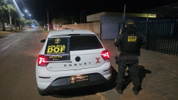 Rapaz é preso em Paranhos com veículo furtado no Paraná