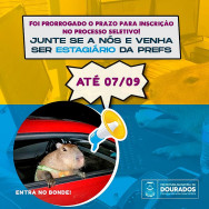 Prefeitura prorroga inscrições do processo seletivo para estágios